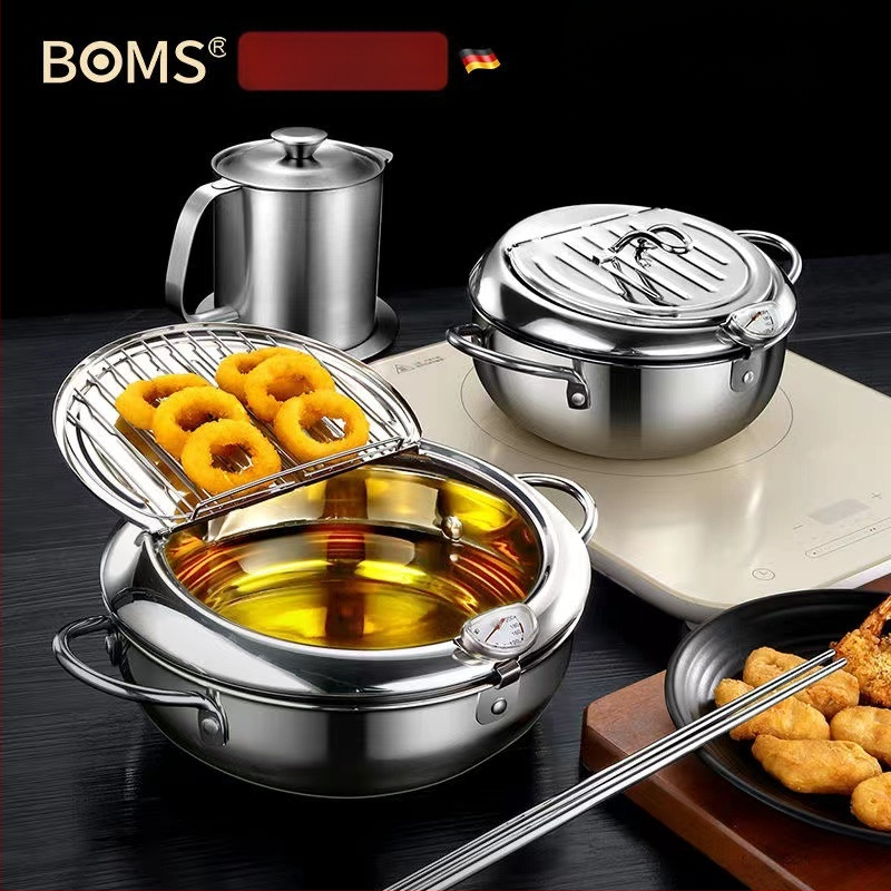 Nerūdijančio plieno aliejaus puodas – Kinų stilius, pirmos klasės kokybė, logotipo spausdinimas įmanomas