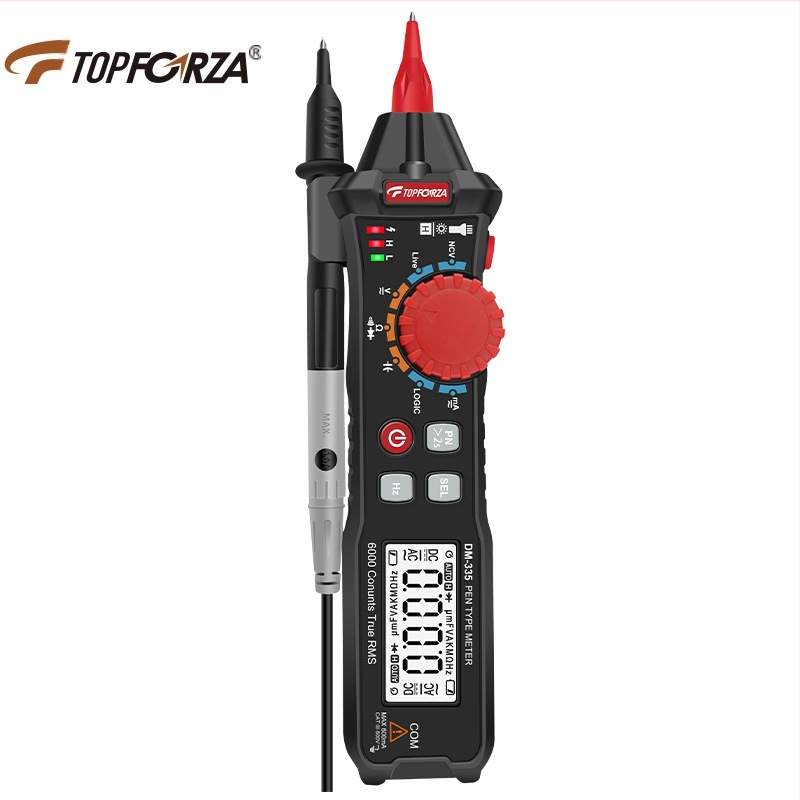 DM-3305 Skaitmeninis multimetras su automatišku diapazonu, pieštuko formos testeris, skaitmeninis ekranas