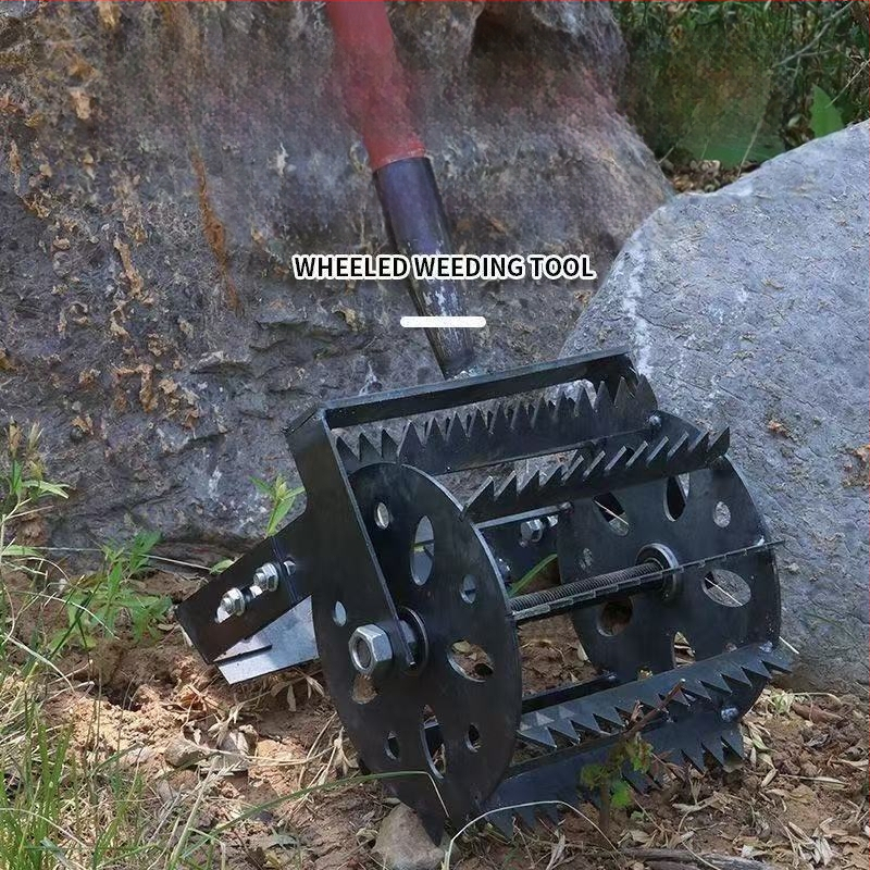 Ratinis ravėjimo įrankis žemės ūkiui – patobulintas rankinis ravėjimo ir dirvos atpalaidavimo įrankis, mangano plieno dantyta kaltas, storesnis ir platesnis