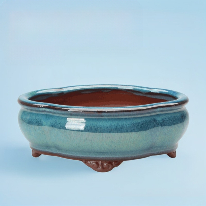 Gėlių indas Purple Sand - Kvėpuojantis, Rankų darbas, Atsparus deformacijoms, Tinka biurui ar grindims