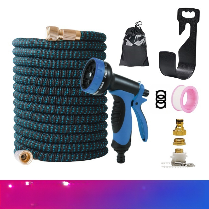 Teleskopinė sodo žarnos purkštuvė JCX-080085, plastikinis korpusas, vandens slėgis 8, purškimo atstumas 10, skirtas automobilių plovimui, sodo laistymui ir balkono laistymui