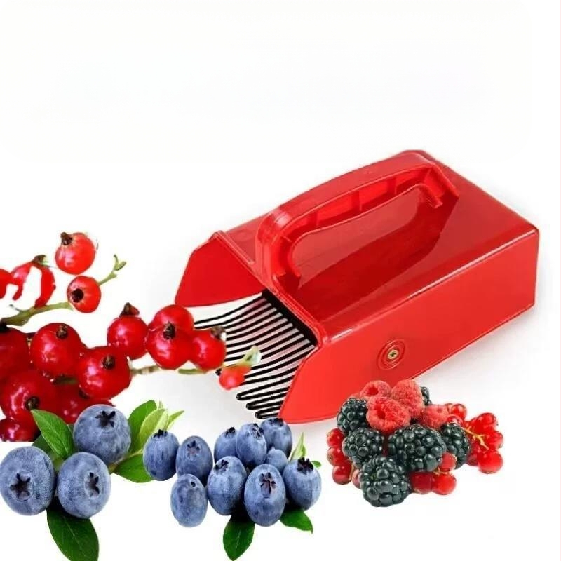 Лопатка за боровинки с дръжка – пластмасов инструмент за беритба, тип лопатка, използване: събиране на боровинки