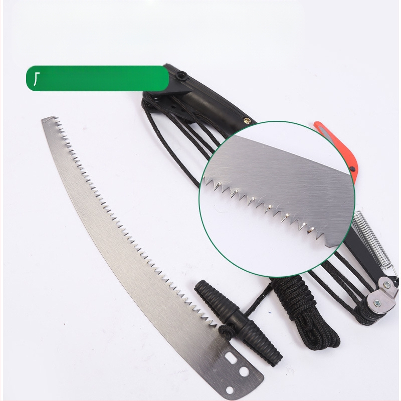 Win big foarfecă de crengi cu patru roți, pentru lucru înălțime, cu braț telescopic și lamă de ferăstrău, greutate 635 g