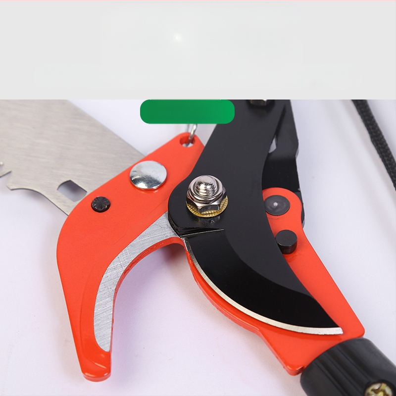 Win big foarfecă de crengi cu patru roți, pentru lucru înălțime, cu braț telescopic și lamă de ferăstrău, greutate 635 g