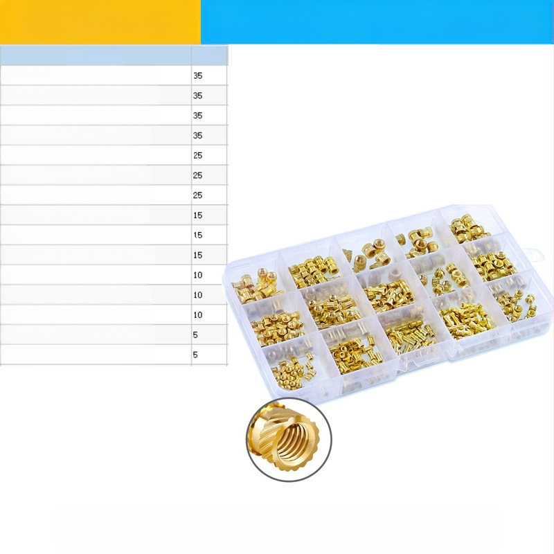 Varinė veržlė, 300 vnt., GB809 standartas, Klasė A, Jaybol