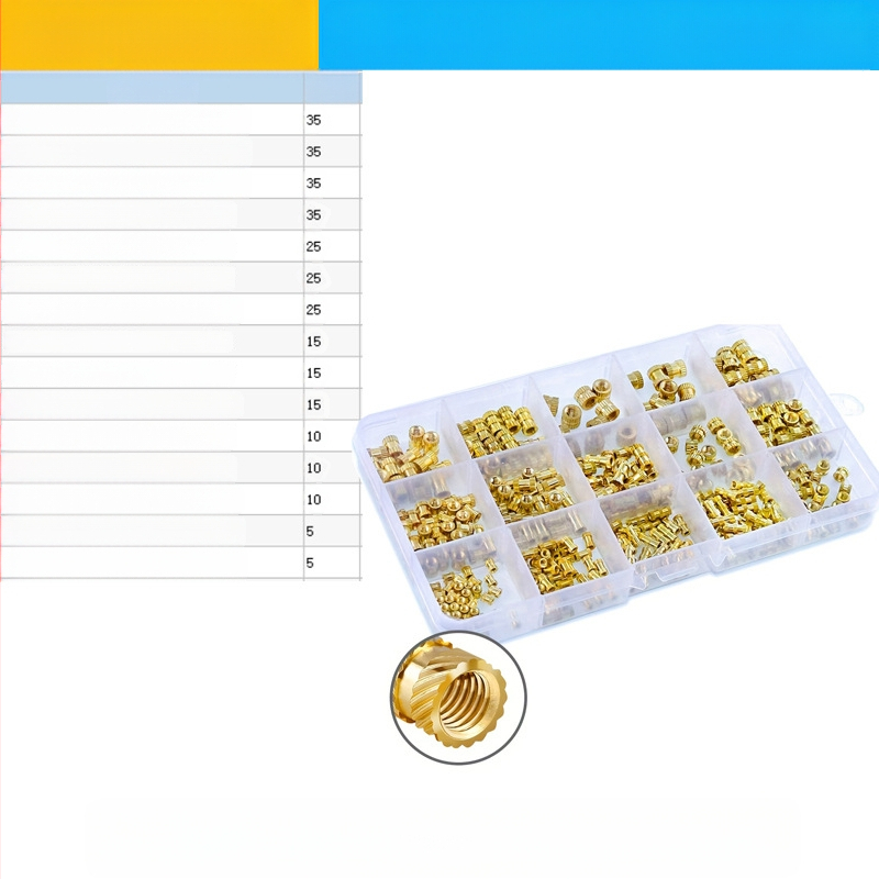 Varinė veržlė, 300 vnt., GB809 standartas, Klasė A, Jaybol