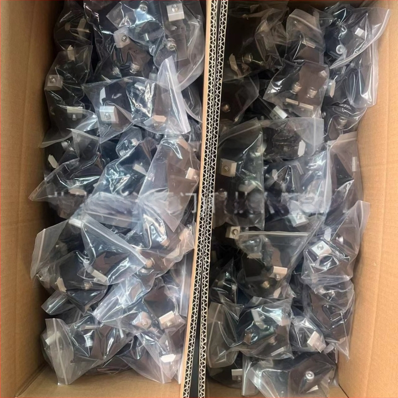 Saulės fotovoltinių laikiklių spaudimo blokų rinkinys | aliuminio lydinys | mašininis štampavimas | pramonės standartas | Ai Neng Chuang Valley