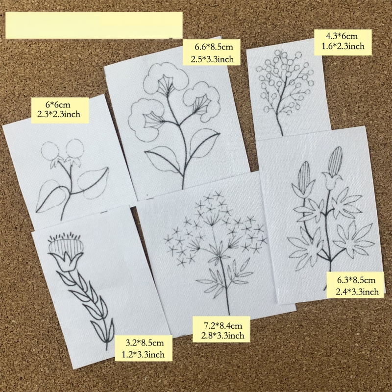 DIY siuvimo komplektas su vandens tirpiu nepluošto audiniu, pritaikomas pagal brėžinius, šiaurinis stilius, svetainei