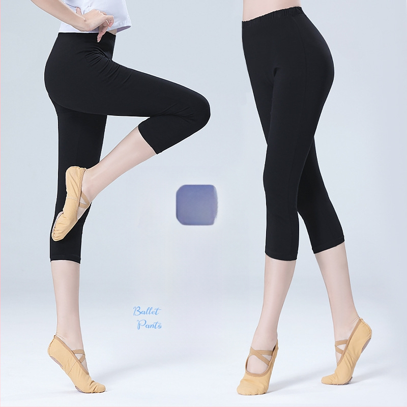 Ενήλικα γυναικεία παντελόνια μπαλέτου – μονόχρωμο σχέδιο, βαμβατένιο ύφασμα, επένδυση 95%, κατάλληλα για καλοκαίρι, άνοιξη, φθινόπωρο, μοντέρνος χορός