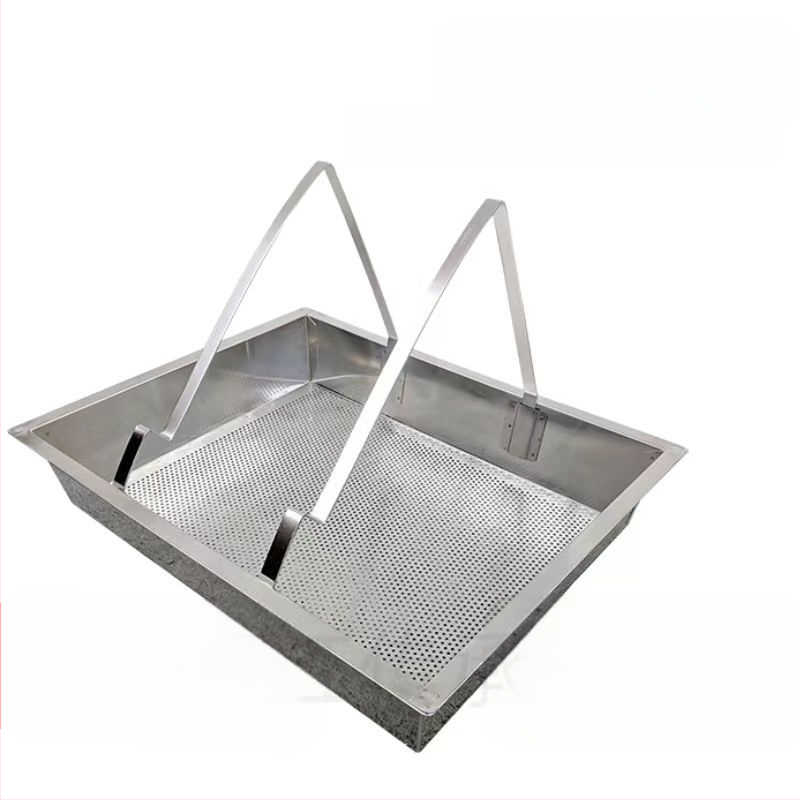 Пчеларски инструмент: диск за филтриране на мед от неръждаема стомана, филтърна мрежа, огледално покритие