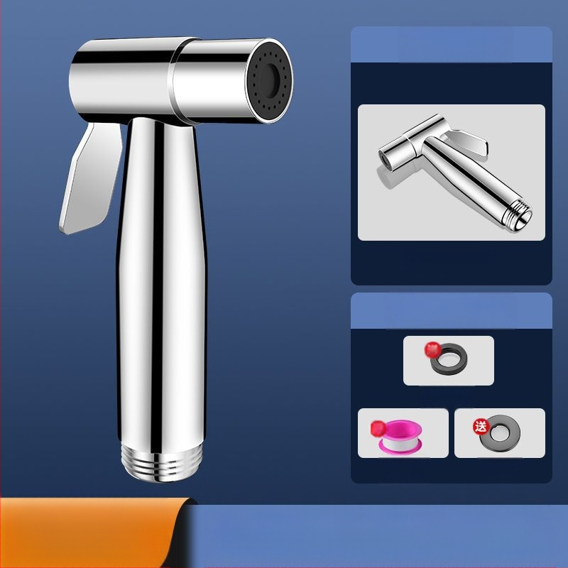Стоманен душ-пистолет за тоалетна, глава за чешма, марка New Dragon Sail, персонализация налична, стандартна функция