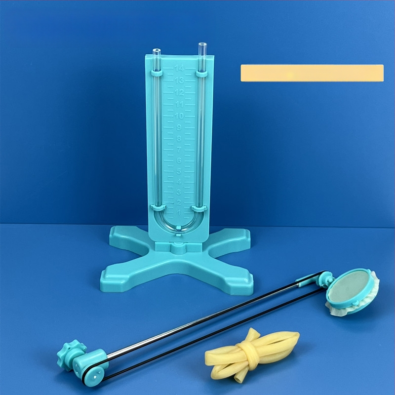 Устройство за изпитване на вътрешното налягане на течности с латексов маркуч – оборудване за физически опити, Jenyaush