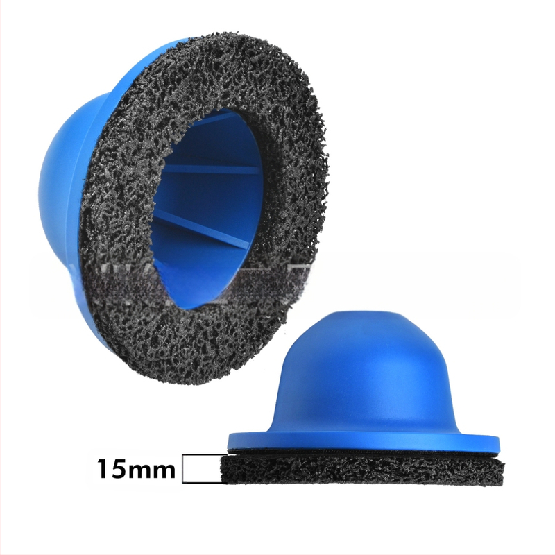 Pad τριβής για αφαίρεση οξειδώσεων και γυάλισμα αυτοκινητικής λαμαρίνας και κεντρικού άξονα – πλαστικό και ατσάλι