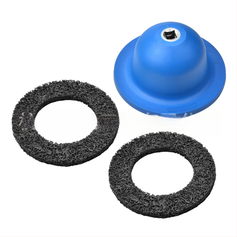 Pad τριβής για αφαίρεση οξειδώσεων και γυάλισμα αυτοκινητικής λαμαρίνας και κεντρικού άξονα – πλαστικό και ατσάλι