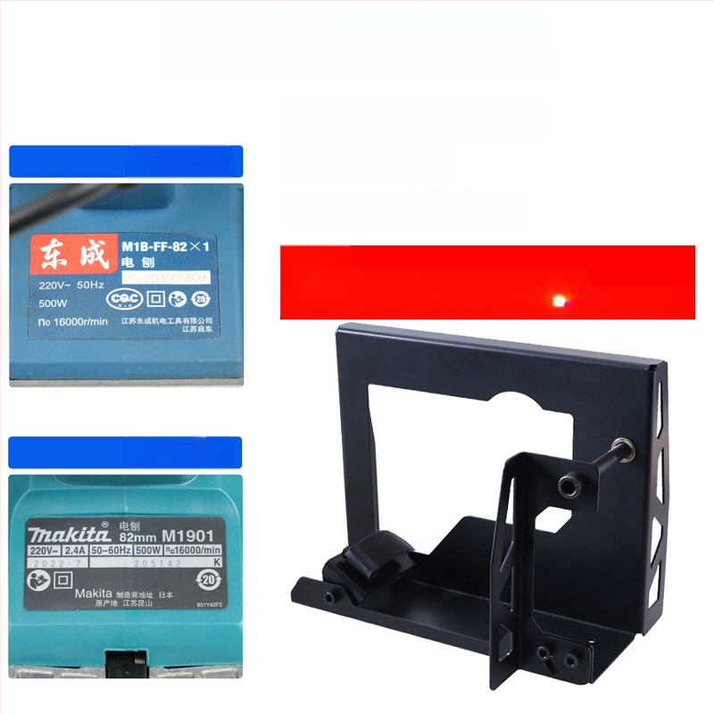 RUITOOL Obrátiteľný Stojan pre Elektrické Planéry — Kompatibilný s Makita a Dongcheng — Pre Ručné Posuvné Planéry — Domáce Náradie DIY