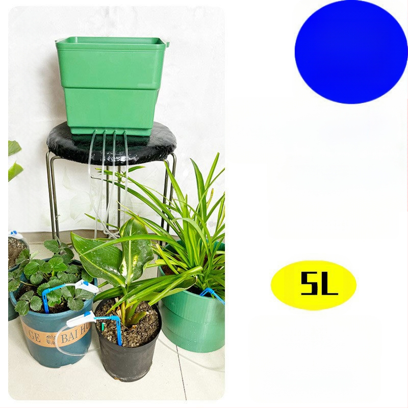 5L lašinio laistymo sistema namų sodininkystei su laikmačiu