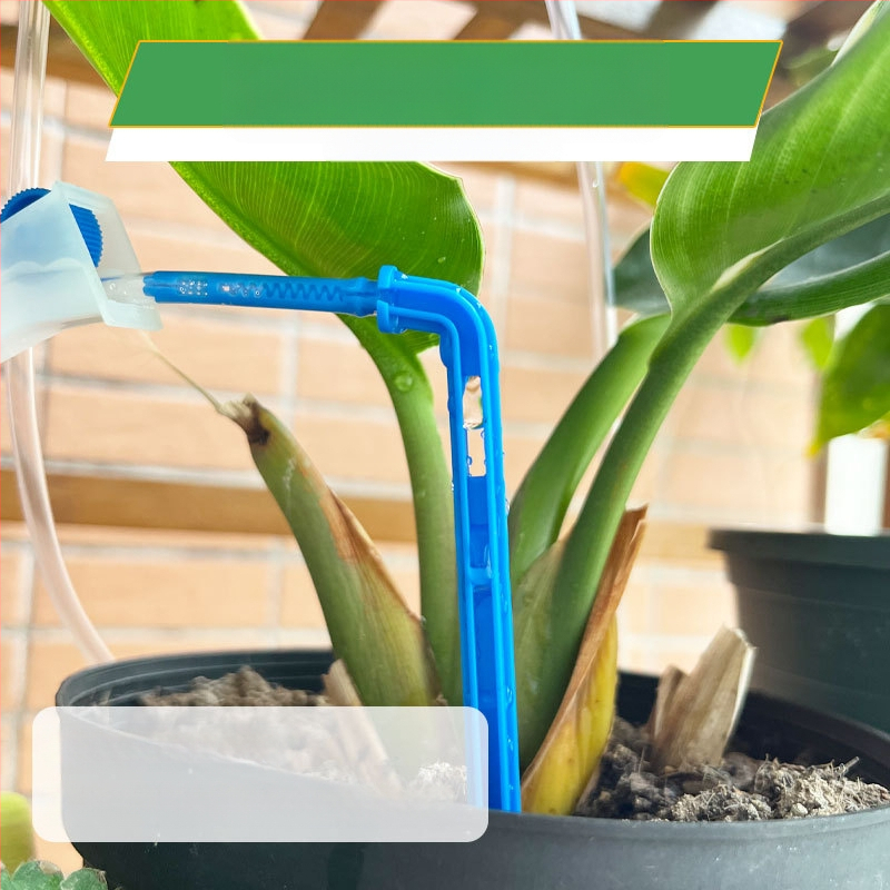 5L lašinio laistymo sistema namų sodininkystei su laikmačiu