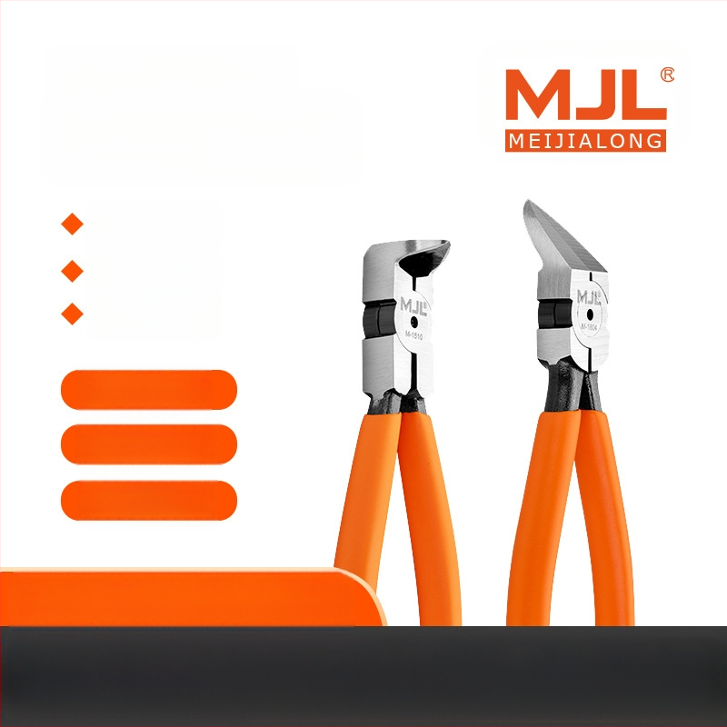 Meijialong Ipari osztályú 90° víznyílás fogó, 45° és derékszögű változatokkal | Króm-vanádium acél CR-V | Hőkezelés 42–50 HRC | Vágó él 54–62 HRC | Tömeg 0,11 kg | Rozsdagátló bevonat