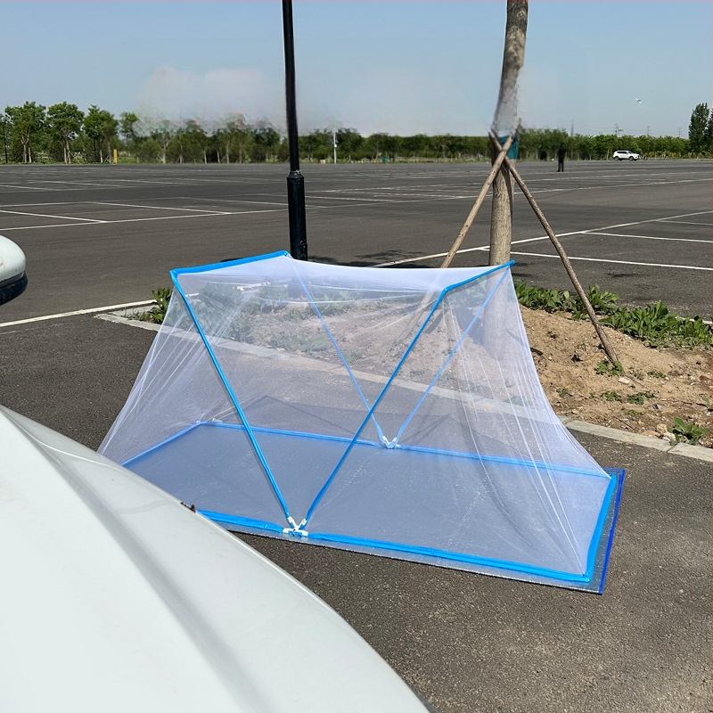 Āra kempinga telts – salokāma, pārnēsājama, ar kukaiņu tīklu, ātra atvēršana, bez uzstādīšanas