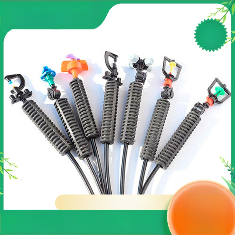 Šiltnamio mikro purškimo rinkinys su pasukama kryžmine purškimo galva, apversta purškimo galvutė, automatinis purškimasis, anti-drip