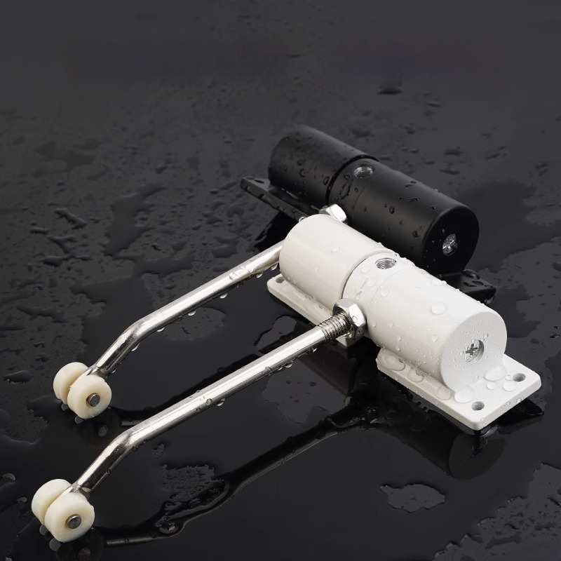 Кръгъл автоматичен затварящ механизъм за врати с тихо затваряне, механизъм за отскок и буфер против сблъсък