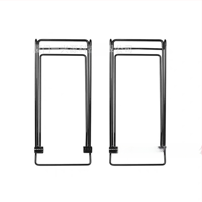 Išorinis nešiojamas saulės skydelio laikiklis, tvirtas, sulankstomas anglies plieno laikiklis su karabinu