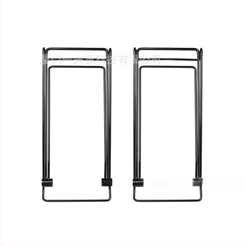 Išorinis nešiojamas saulės skydelio laikiklis, tvirtas, sulankstomas anglies plieno laikiklis su karabinu