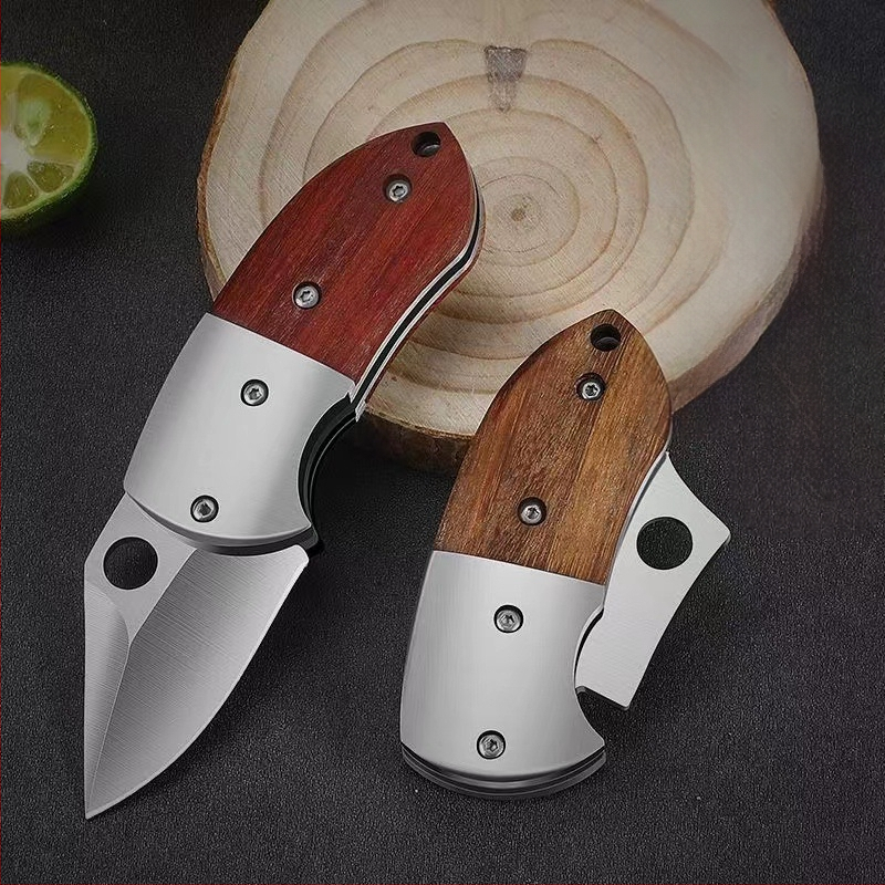 Sklopivi nož visoke tvrdoće, oštra oštrica, prijenosni outdoor nož, duljina oštrice 5 cm