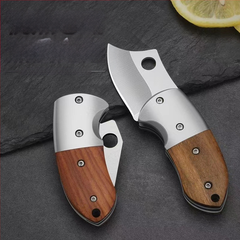 Sklopivi nož visoke tvrdoće, oštra oštrica, prijenosni outdoor nož, duljina oštrice 5 cm