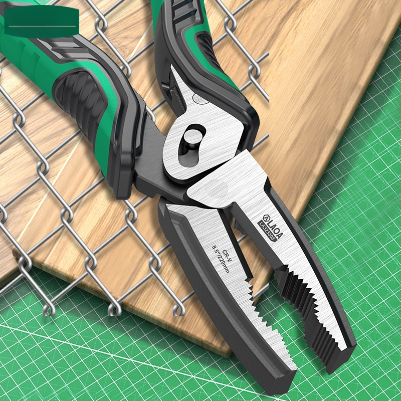 Old A pramoninės žnyplės kabeliams su energijos taupymu, daugiakryptės elektrinės įstrižos replės, pjovimo skersmuo 3.0 mm, žnyplių ilgio 60 mm, svoris 0.4 kg