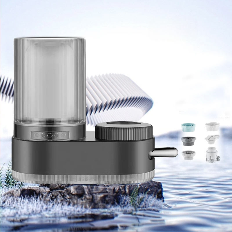 Vandens filtras kranui namų virtuvei, keramikinis filtro elementas, plaunamas (Filtravimo lygis 1; Dviguba išvestis; Keičiamas filtro elementas)