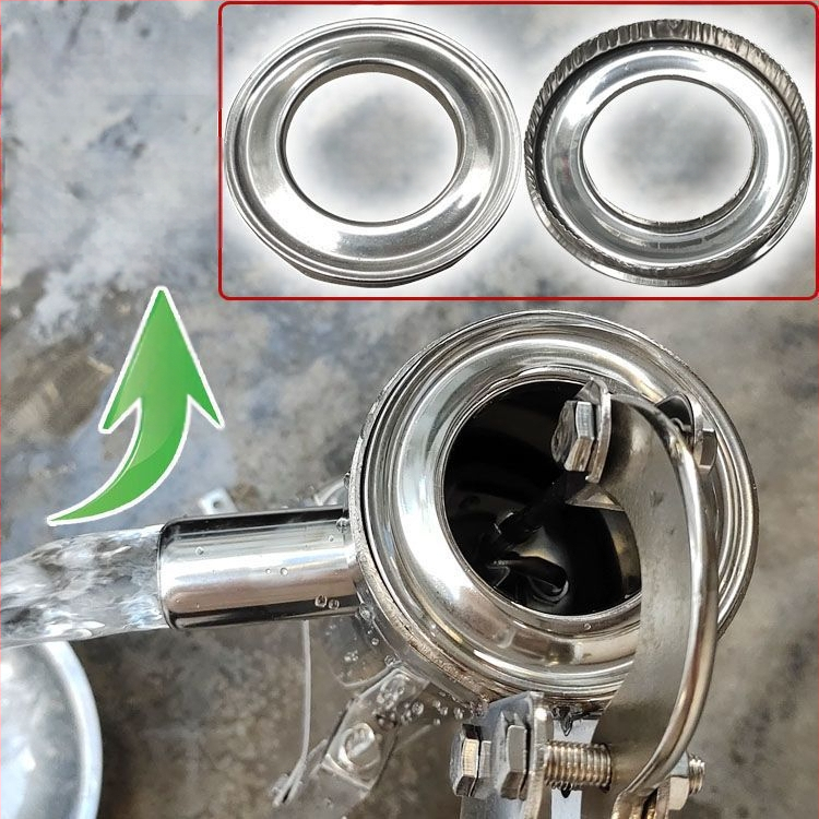 Удължен и удебелен воден кладенец от неръждаема стомана със скоба за домашна кладенчова помпа (ръчна)