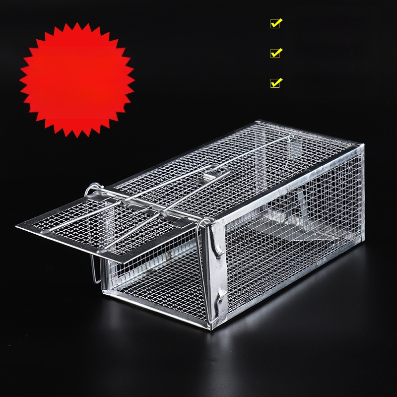 Graužikų gaudyklė narve su aukštos jautrumo pedalo jutikliu, tvirtas mechanizmas, vidutinio modelio