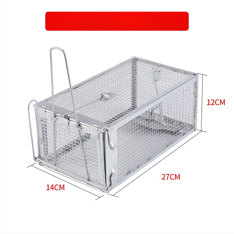 Graužikų gaudyklė narve su aukštos jautrumo pedalo jutikliu, tvirtas mechanizmas, vidutinio modelio