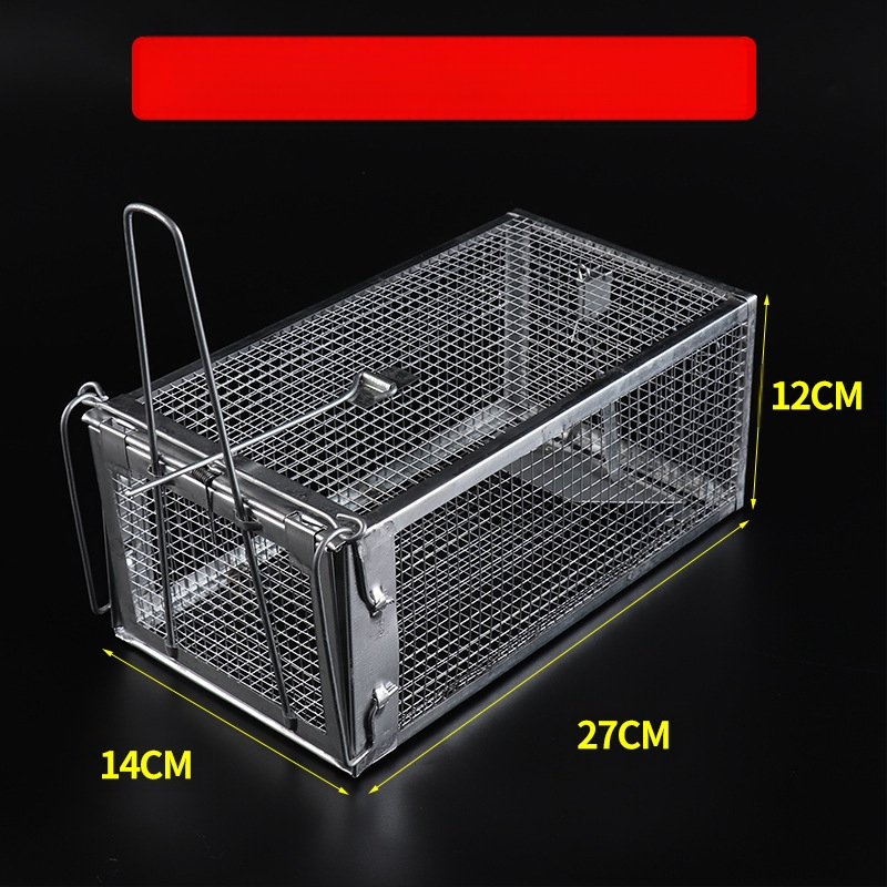 Graužikų gaudyklė narve su aukštos jautrumo pedalo jutikliu, tvirtas mechanizmas, vidutinio modelio