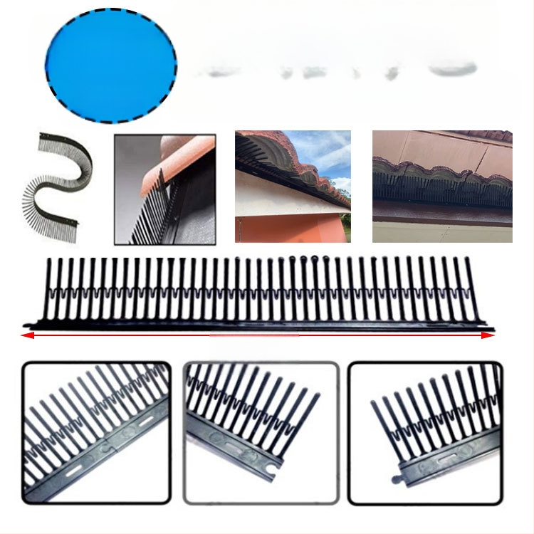 Пластмасови PP шипове за покривни козирки – отблъсква птици и прилепи, модел MZK198, марка US-China Kai, възможност за частно етикетиране