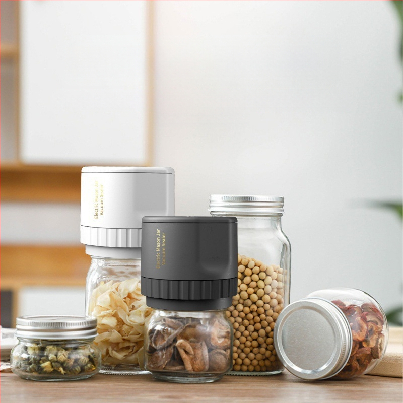 Вакуумна машина за буркани Mason за домашно използване, капацитет под 500 мл, корпус ABS, модел ll34333667, с възможност за персонализация