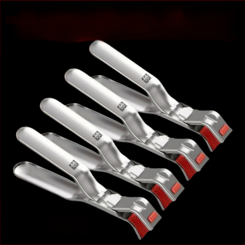 Konyhai klipek készlet tálakhoz és tányérokhoz – gőzölő klippek, rozsdamentes acélból (Márka: Other; Anyag: Rozsdamentes acél; Alkalmazás: Egyéb)