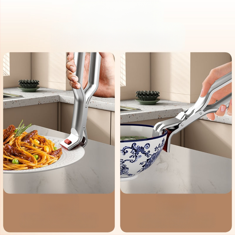 Konyhai klipek készlet tálakhoz és tányérokhoz – gőzölő klippek, rozsdamentes acélból (Márka: Other; Anyag: Rozsdamentes acél; Alkalmazás: Egyéb)