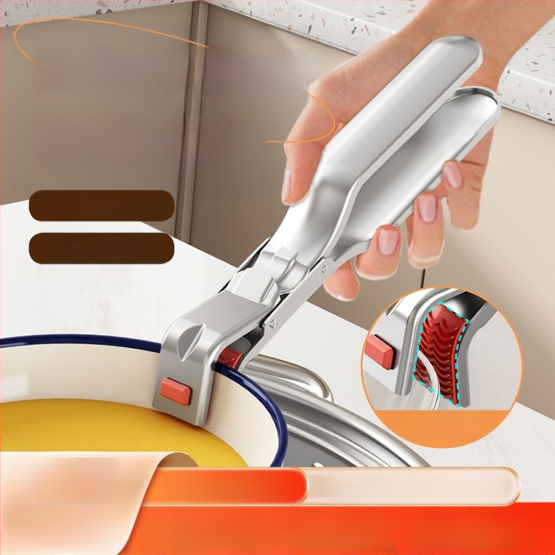 Konyhai klipek készlet tálakhoz és tányérokhoz – gőzölő klippek, rozsdamentes acélból (Márka: Other; Anyag: Rozsdamentes acél; Alkalmazás: Egyéb)