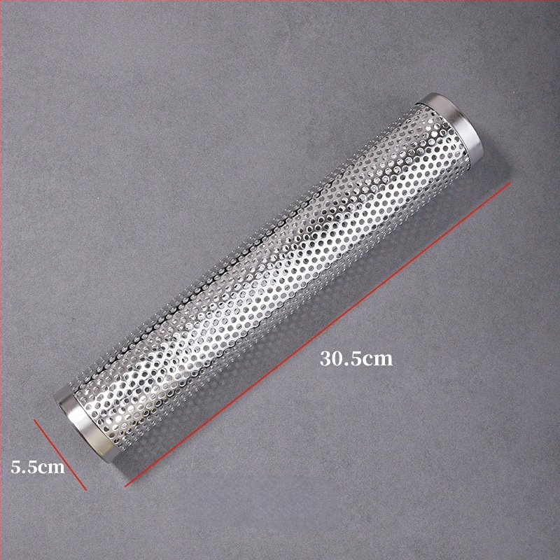 Nerūdijančio plieno rūkimo vamzdelis kepimui kepsninėms, daugkartinis naudojimas, logotipo spauda prieinama, ženklas HEGNMING-MADE