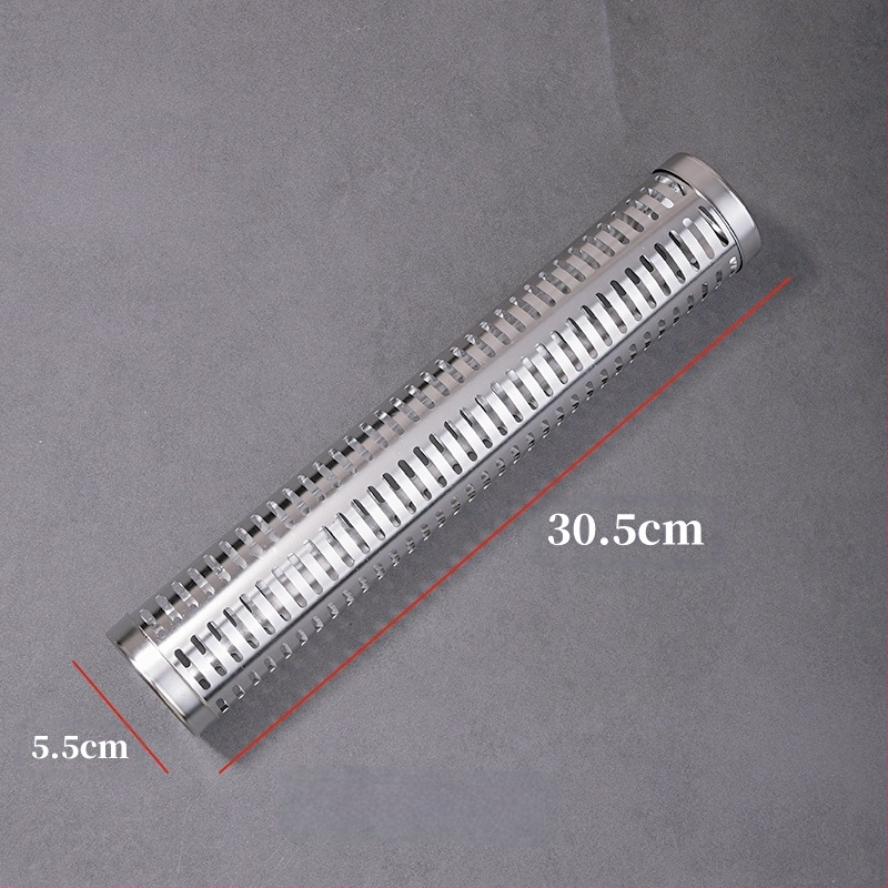 Nerūdijančio plieno rūkimo vamzdelis kepimui kepsninėms, daugkartinis naudojimas, logotipo spauda prieinama, ženklas HEGNMING-MADE