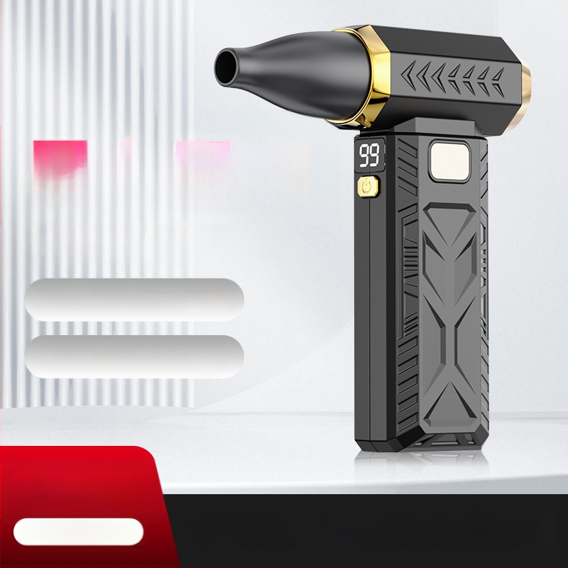 Rankinis dulkių siurblys su įmontuota baterija 4000–6000mAh, be šepetėlių variklis, 10W, 6 greičiai pūtimo ir siurbimo, naktinis apšvietimas.