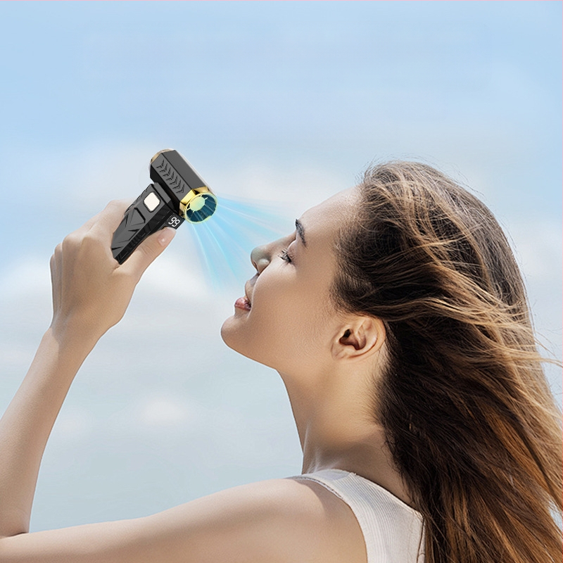 Rankinis dulkių siurblys su įmontuota baterija 4000–6000mAh, be šepetėlių variklis, 10W, 6 greičiai pūtimo ir siurbimo, naktinis apšvietimas.