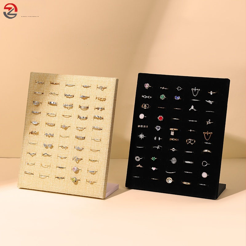 Държач за обици за витрина, тип L, пластмасов, с гъбено покритие, еднослоен, процес на пробиване