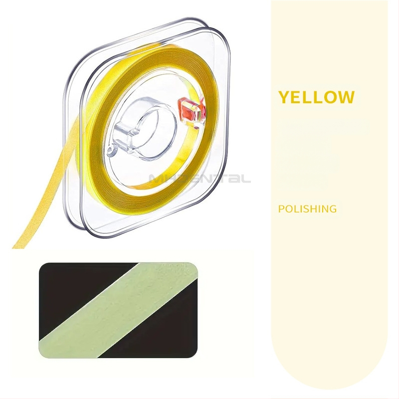 MEHO zobu pulēšanas lente – pieaugušajiem, rupja–vidēja–smalka graudēšana, neto svars 9,5 g, izcelsme Guangdong