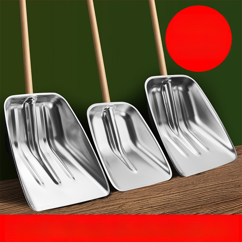 Ekstra storas nerūdijančio plieno kastuvas — sniegui ir žemės ūkio naudojimui; lauko įrankis; Prekės ženklas: Comprehensive transmission