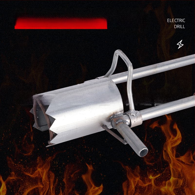 Sėjinukų persodinimo įrankis — Plieninis įrankis sodinukų persodinimui ir duobių kasimui