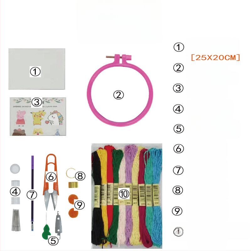 Σετ κεντήματος με σταυροβελονιάς με πολυεστερικές κλωστές, μοτίβο με γράμματα, για αρχάριους, γλυκό στυλ (Υλικό: Πολυεστέρας; Τύπος κεντήματος: Σταυροβελονιά; Στυλ: Γλυκό; Κατηγορία: Άλλο)