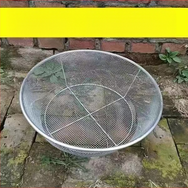 Džiovinimo stovas daržovėms ir žuvims, mėsos kepimas ir džiovinimas, apskritas plieninis sietas džiovinimui